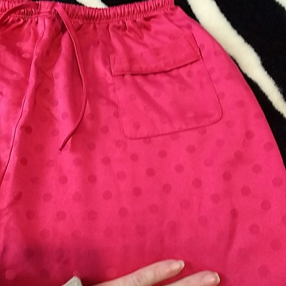 Pink polka dot pajama pants - Picture 3 of 3